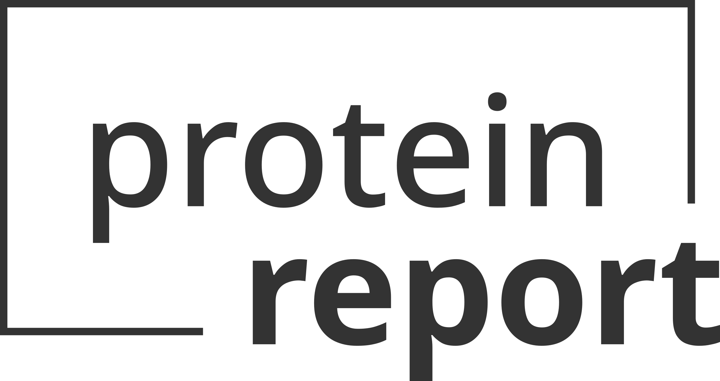 protein report logo Protein report logo